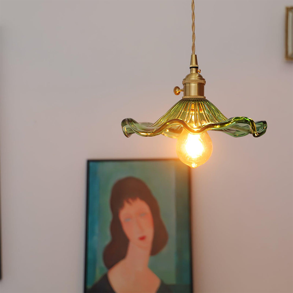 LED Pendelleuchten Im Strahlenden Blumendesign