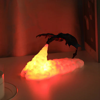 Mythischer Drache Inspirierte LED Tischlampe