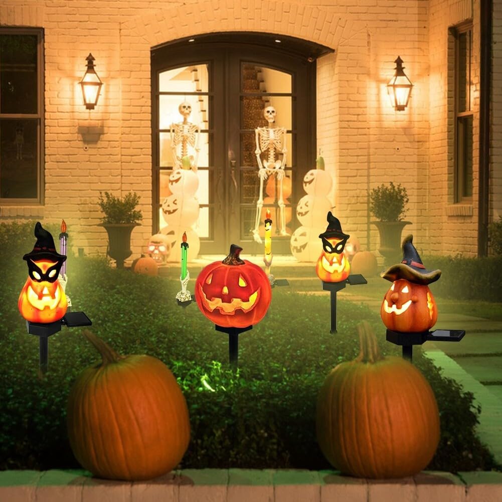 Solar-LED-Halloween-Wegbeleuchtung für draußen