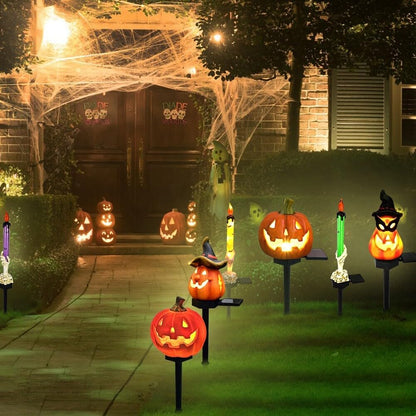 Solar-LED-Halloween-Wegbeleuchtung für draußen
