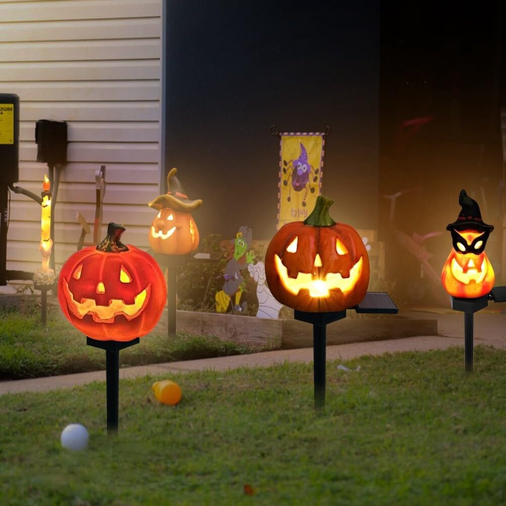 Solar-LED-Halloween-Wegbeleuchtung für draußen