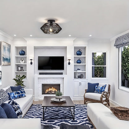 Boho Inspirierte Deckenleuchte