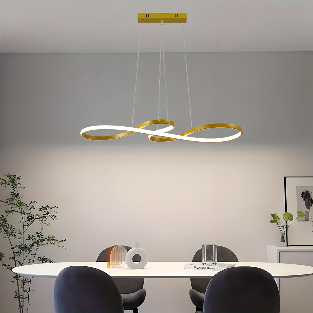Moderne Minimalistische Dreifarbige LED Hängelampe