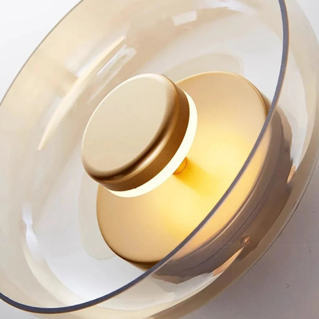 Moderne Halo LED-Wandleuchte