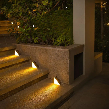 Solarbetriebene LED Treppenlichter