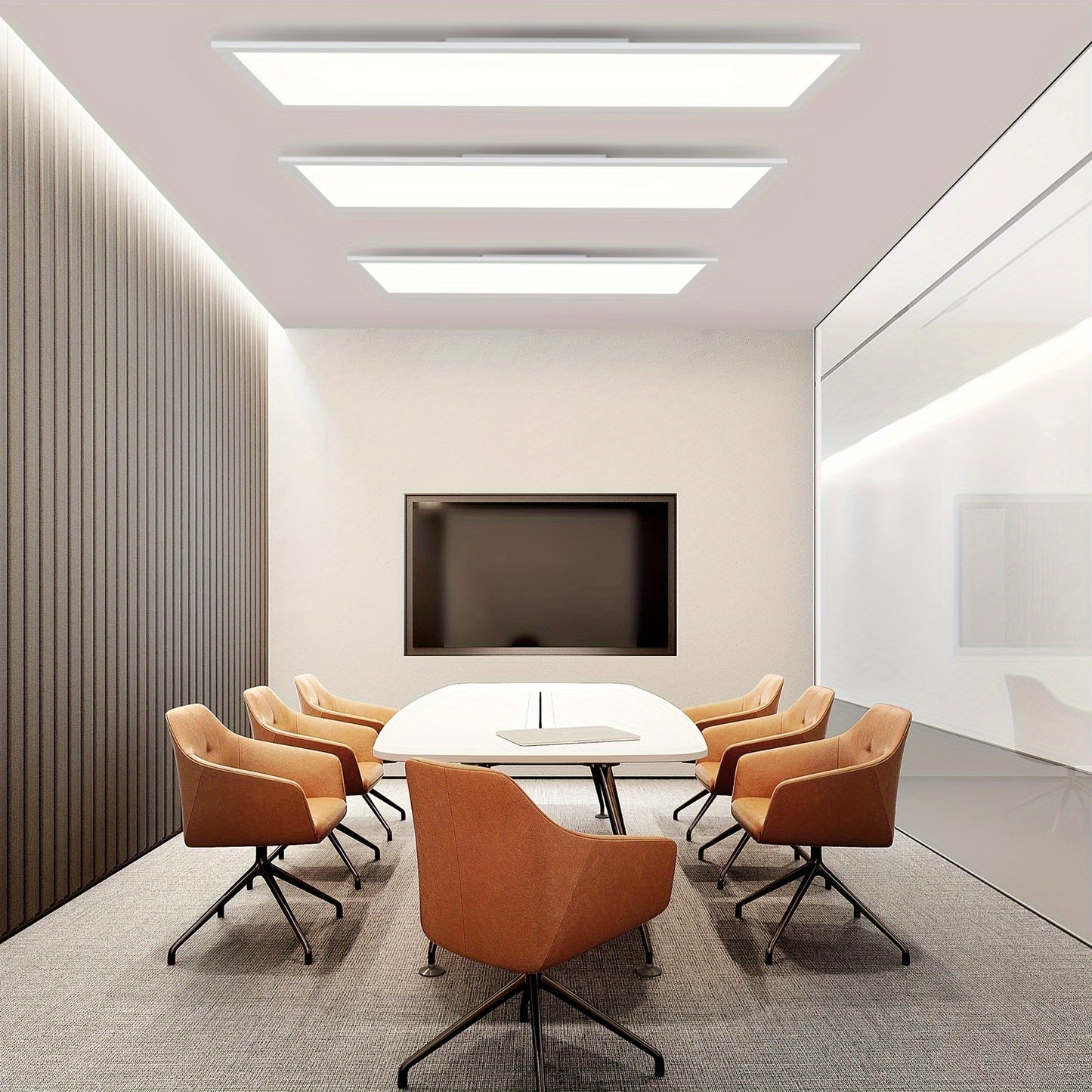 Moderne Flächenbündige LED Deckenleuchte