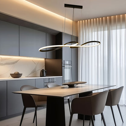 Moderne Minimalistische Dreifarbige LED Hängelampe