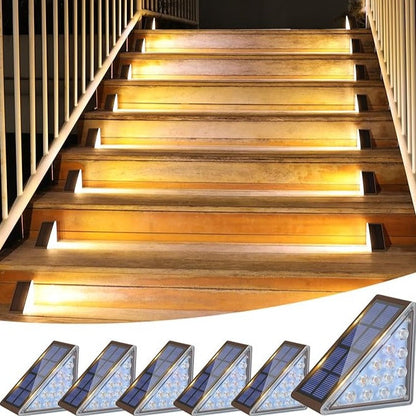 Solarbetriebene LED Treppenlichter