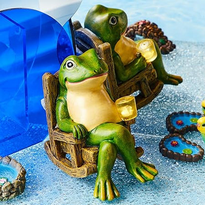 FroschLeuchte: Verspielte Gartenlampe in Froschform