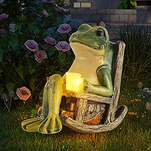 FroschLeuchte: Verspielte Gartenlampe in Froschform