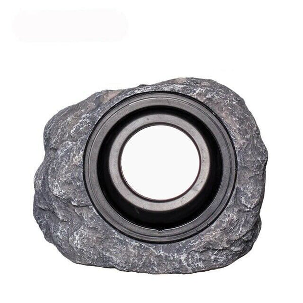 FelsLicht: Solarleuchte in Steinoptik für natürliche Außenbeleuchtung