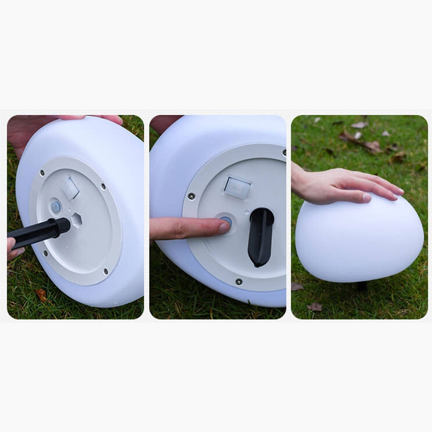 Solar LED Globus Außenleuchte