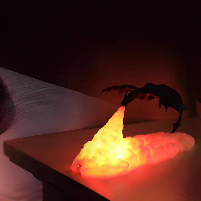 Mythischer Drache Inspirierte LED Tischlampe