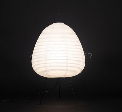LumiBiegung: Tischlampe aus Washi-Papier mit Sanftem, Diffusen Lichtschein
