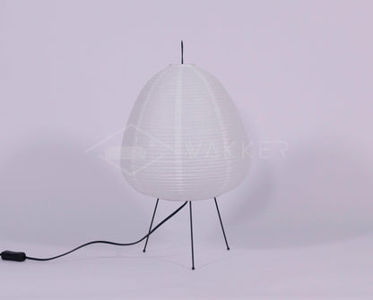 LumiBiegung: Tischlampe aus Washi-Papier mit Sanftem, Diffusen Lichtschein