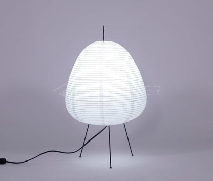 LumiBiegung: Tischlampe aus Washi-Papier mit Sanftem, Diffusen Lichtschein