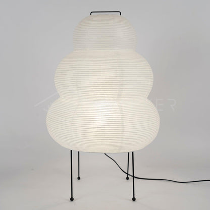 LumiBiegung: Tischlampe aus Washi-Papier mit Sanftem, Diffusen Lichtschein