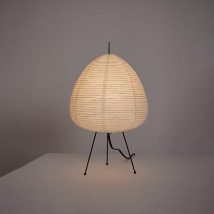 LumiBiegung: Tischlampe aus Washi-Papier mit Sanftem, Diffusen Lichtschein