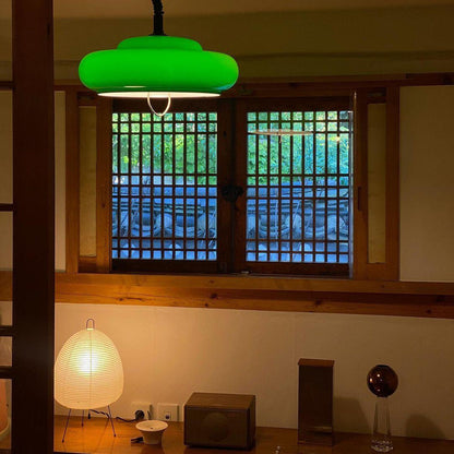 LumiBiegung: Tischlampe aus Washi-Papier mit Sanftem, Diffusen Lichtschein