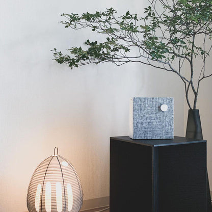 LumiBiegung: Tischlampe aus Washi-Papier mit Sanftem, Diffusen Lichtschein