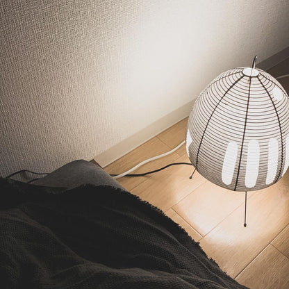 LumiBiegung: Tischlampe aus Washi-Papier mit Sanftem, Diffusen Lichtschein