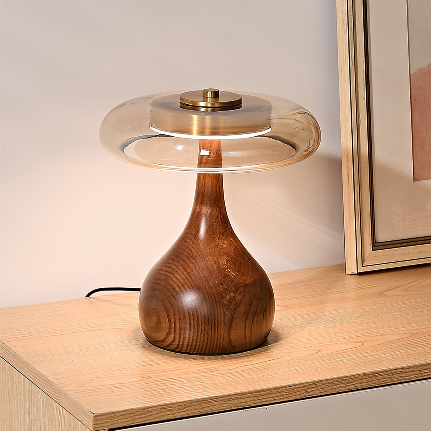 Minimalistische Vintage-Tischlampe