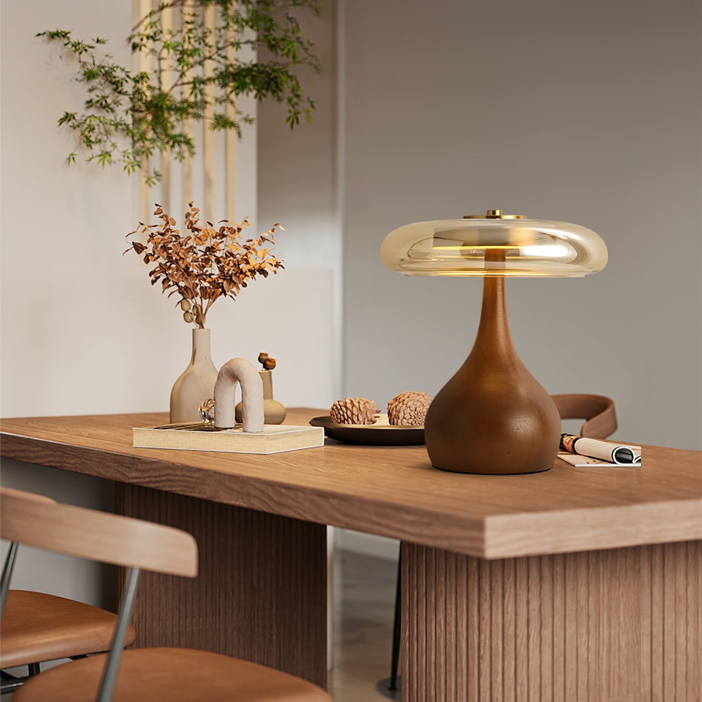 Minimalistische Vintage-Tischlampe