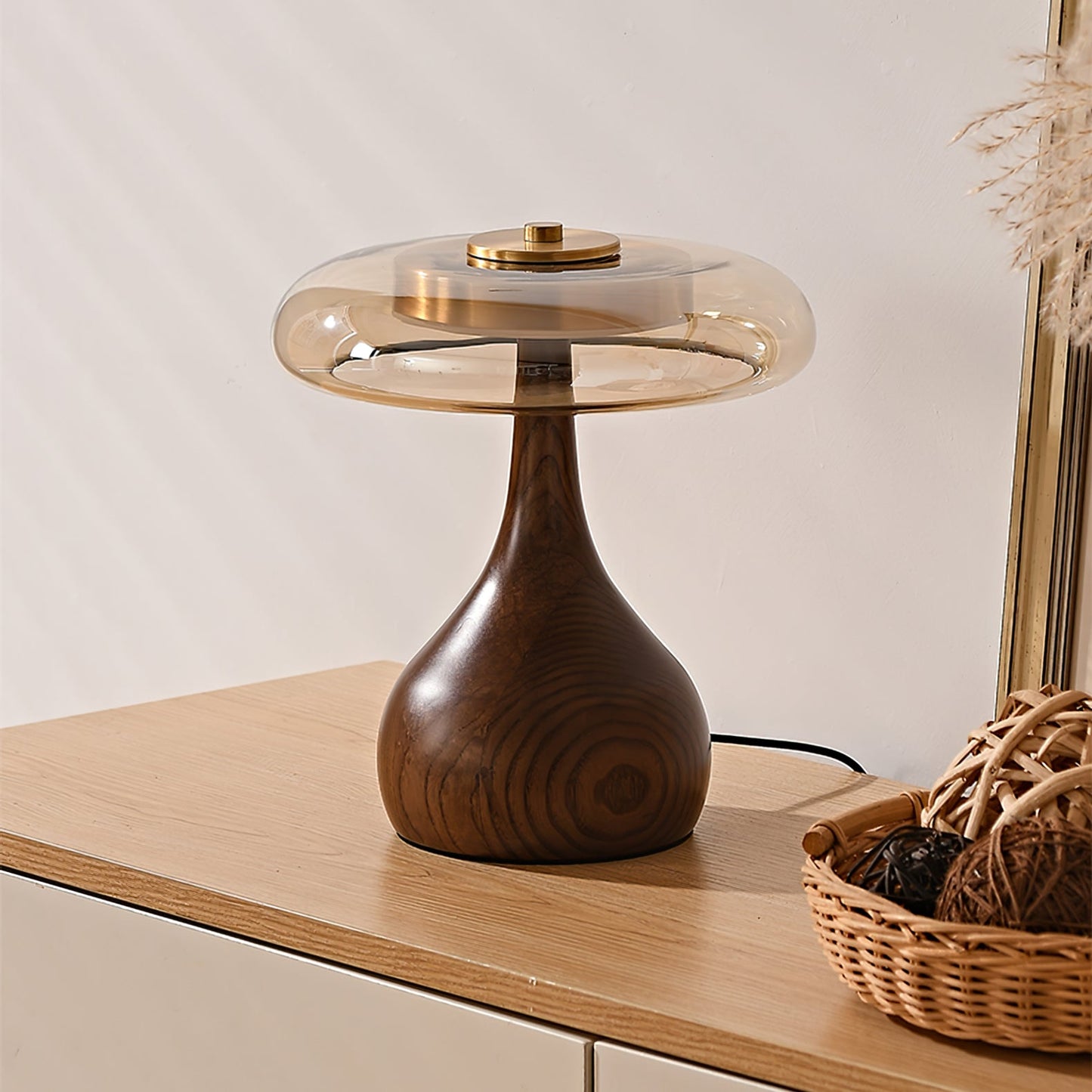 Minimalistische Vintage-Tischlampe