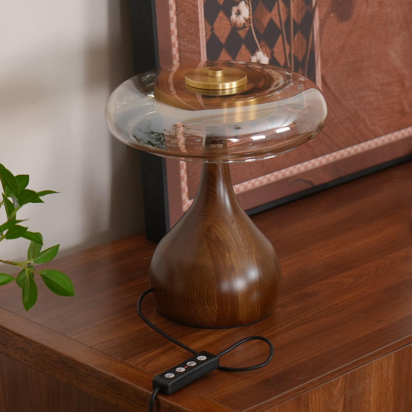 Minimalistische Vintage-Tischlampe