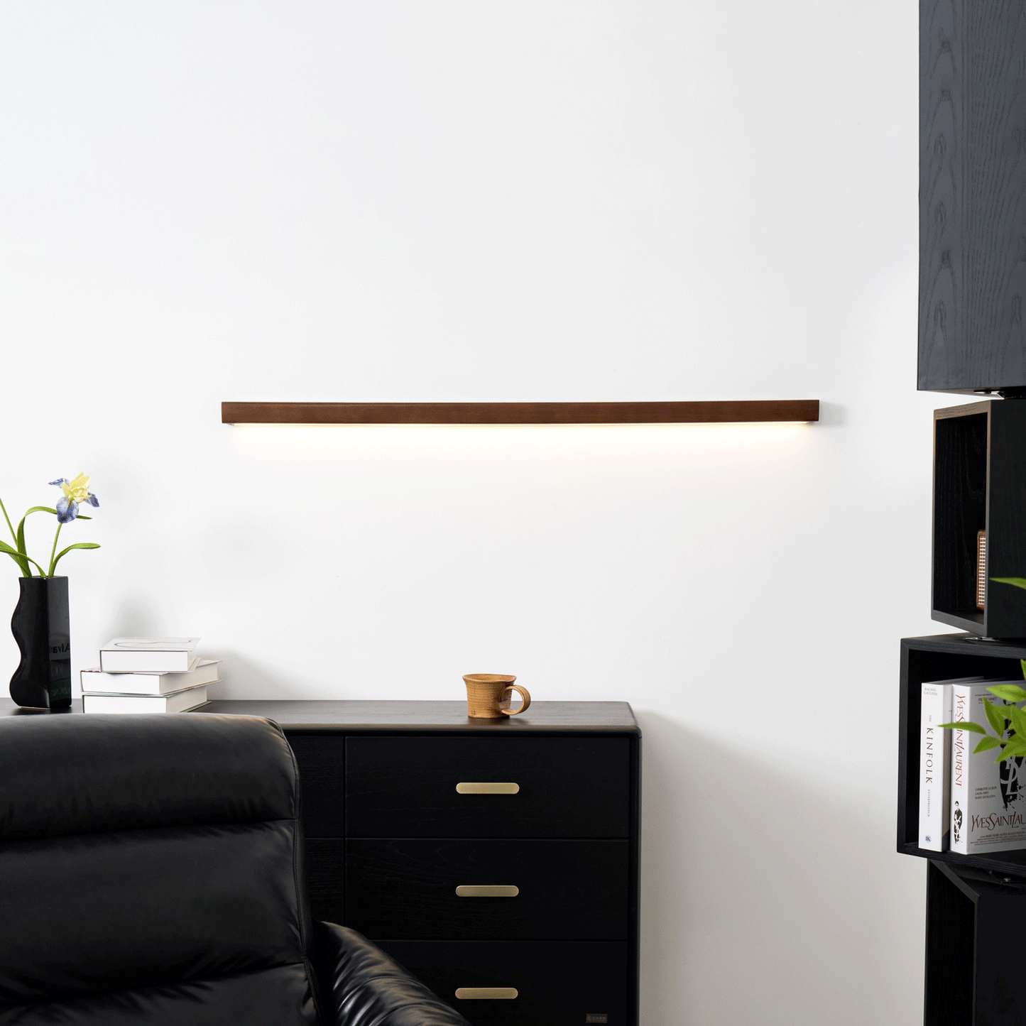 Moderne Schlanke LED Wandleuchte