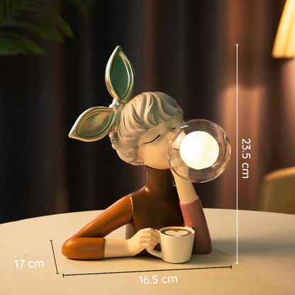 Moderne Eleganz Und Warme Beleuchtung Berühren Tischlampe