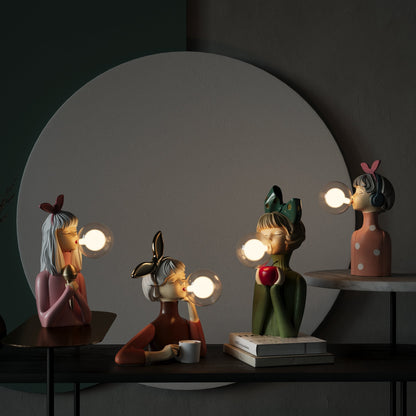Moderne Eleganz Und Warme Beleuchtung Berühren Tischlampe