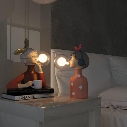 Moderne Eleganz Und Warme Beleuchtung Berühren Tischlampe