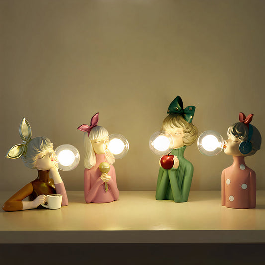 Moderne Eleganz Und Warme Beleuchtung Berühren Tischlampe
