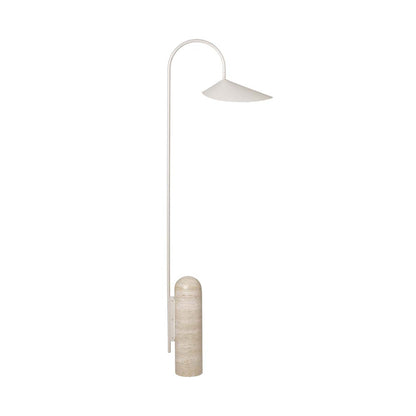 Minimalistische Bogenstehlampe