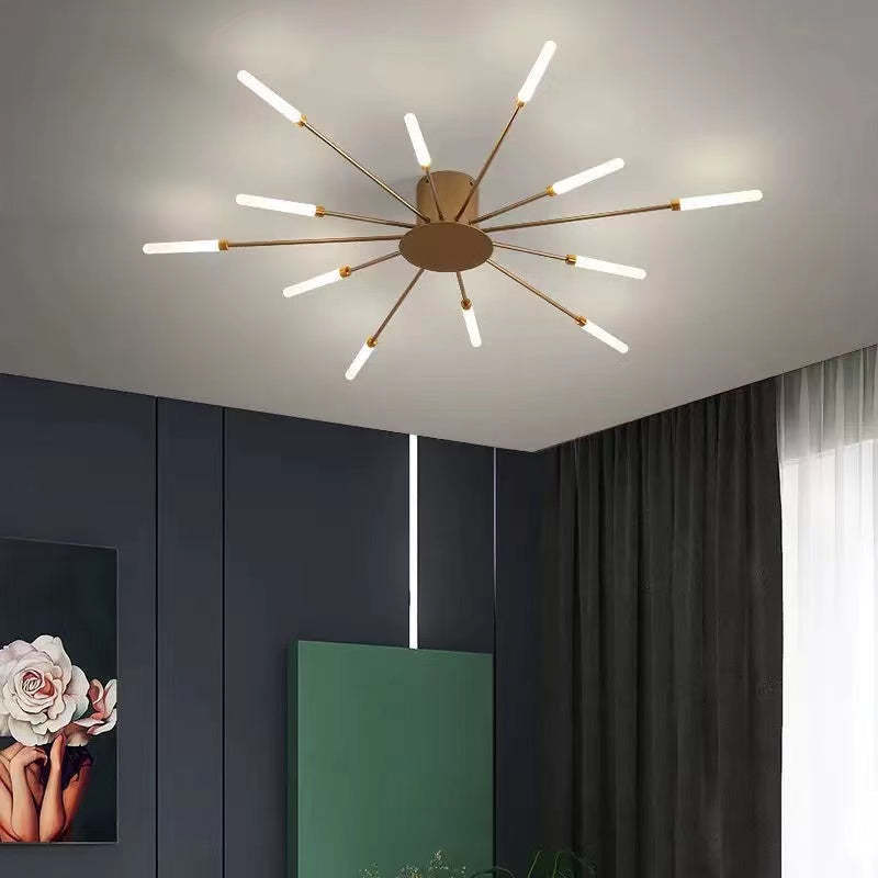 Schillernde Von Feuerwerk Inspirierte LED Deckenleuchte