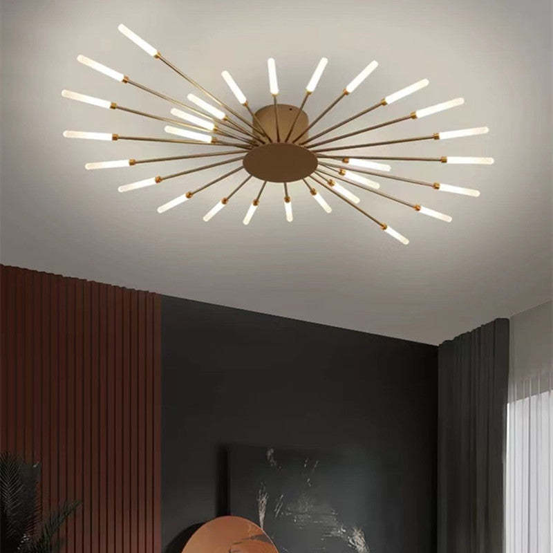 Schillernde Von Feuerwerk Inspirierte LED Deckenleuchte
