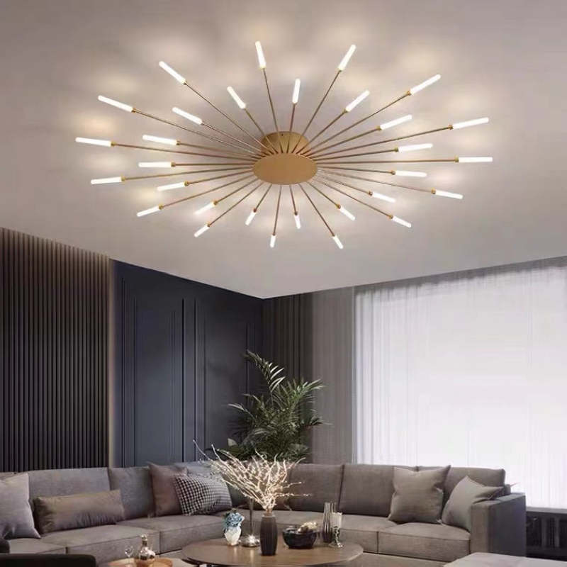 Schillernde Von Feuerwerk Inspirierte LED Deckenleuchte