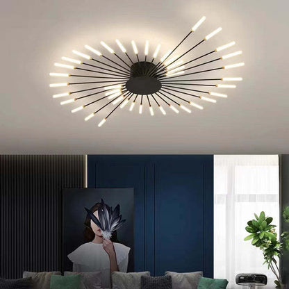 Schillernde Von Feuerwerk Inspirierte LED Deckenleuchte