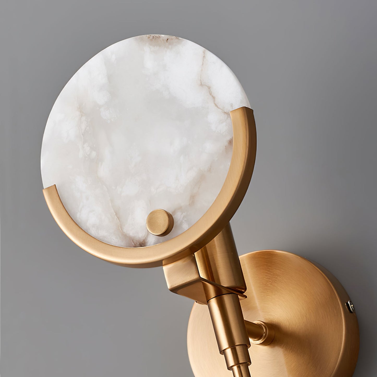 Minimalistische Wandleuchte Aus Messing