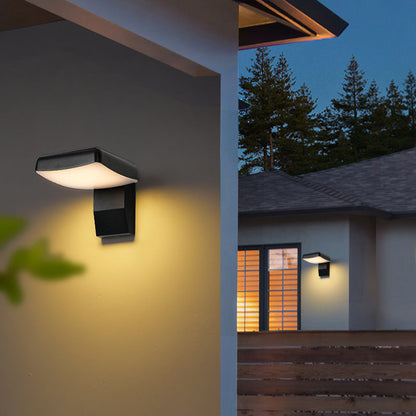 Drehbare Bewegungsaktivierte LED Außenwandleuchte