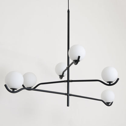 Moderne Pendelleuchte Mit Mehreren Kugeln
