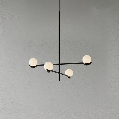 Moderne Pendelleuchte Mit Mehreren Kugeln
