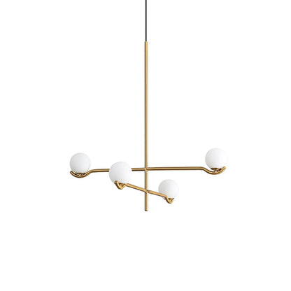 Moderne Pendelleuchte Mit Mehreren Kugeln