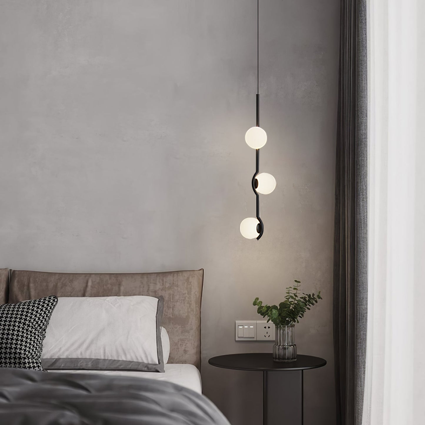 Moderne Pendelleuchte Mit Mehreren Kugeln