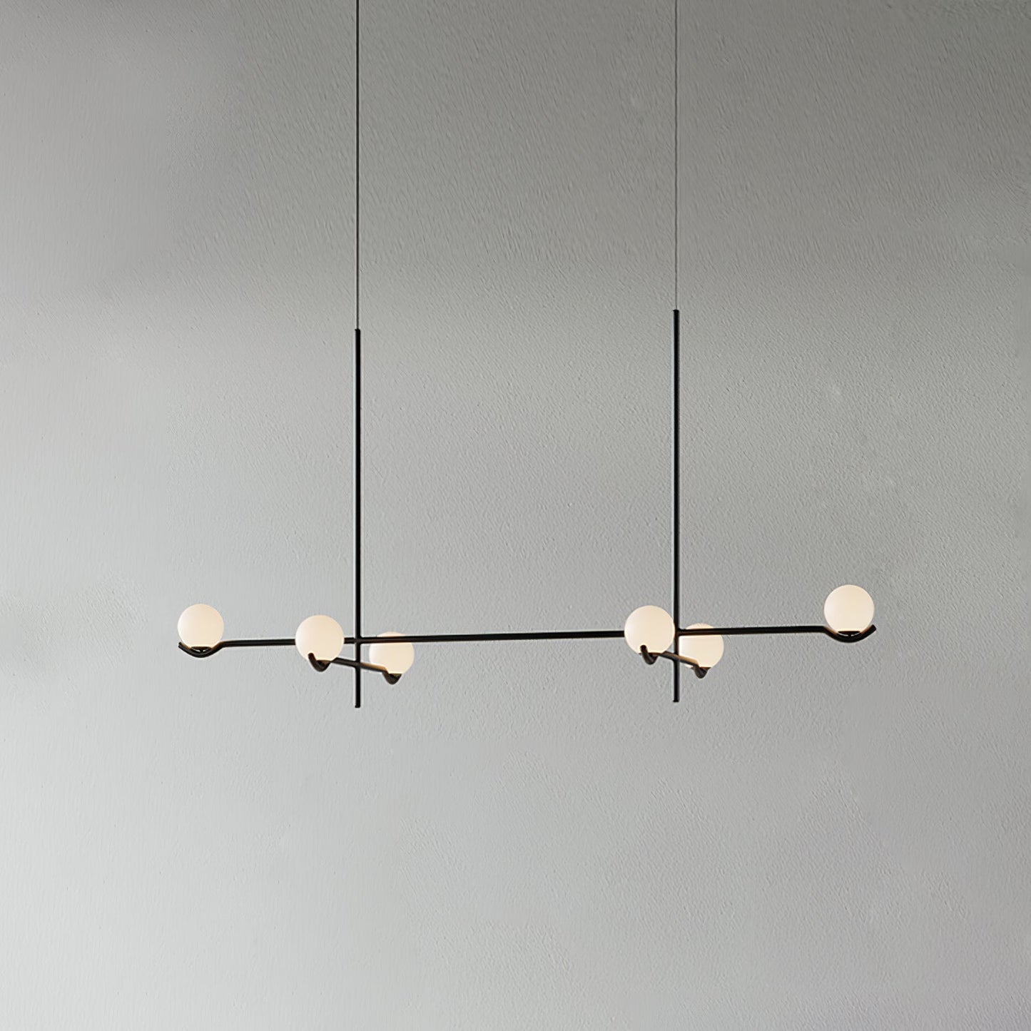Moderne Pendelleuchte Mit Mehreren Kugeln