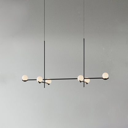 Moderne Pendelleuchte Mit Mehreren Kugeln