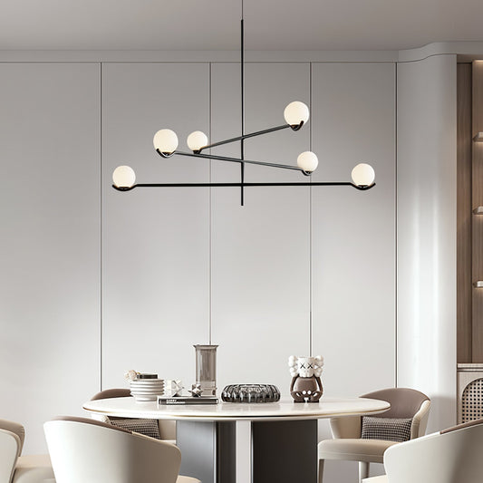 Moderne Pendelleuchte Mit Mehreren Kugeln