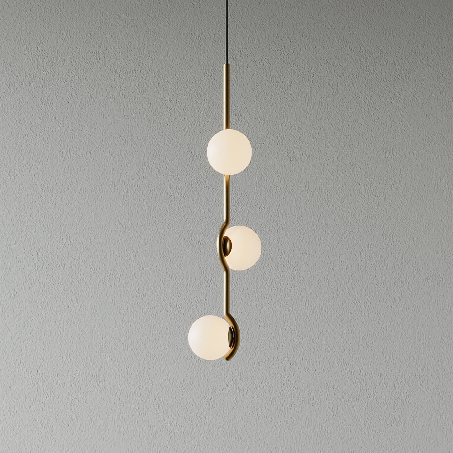 Moderne Pendelleuchte Mit Mehreren Kugeln