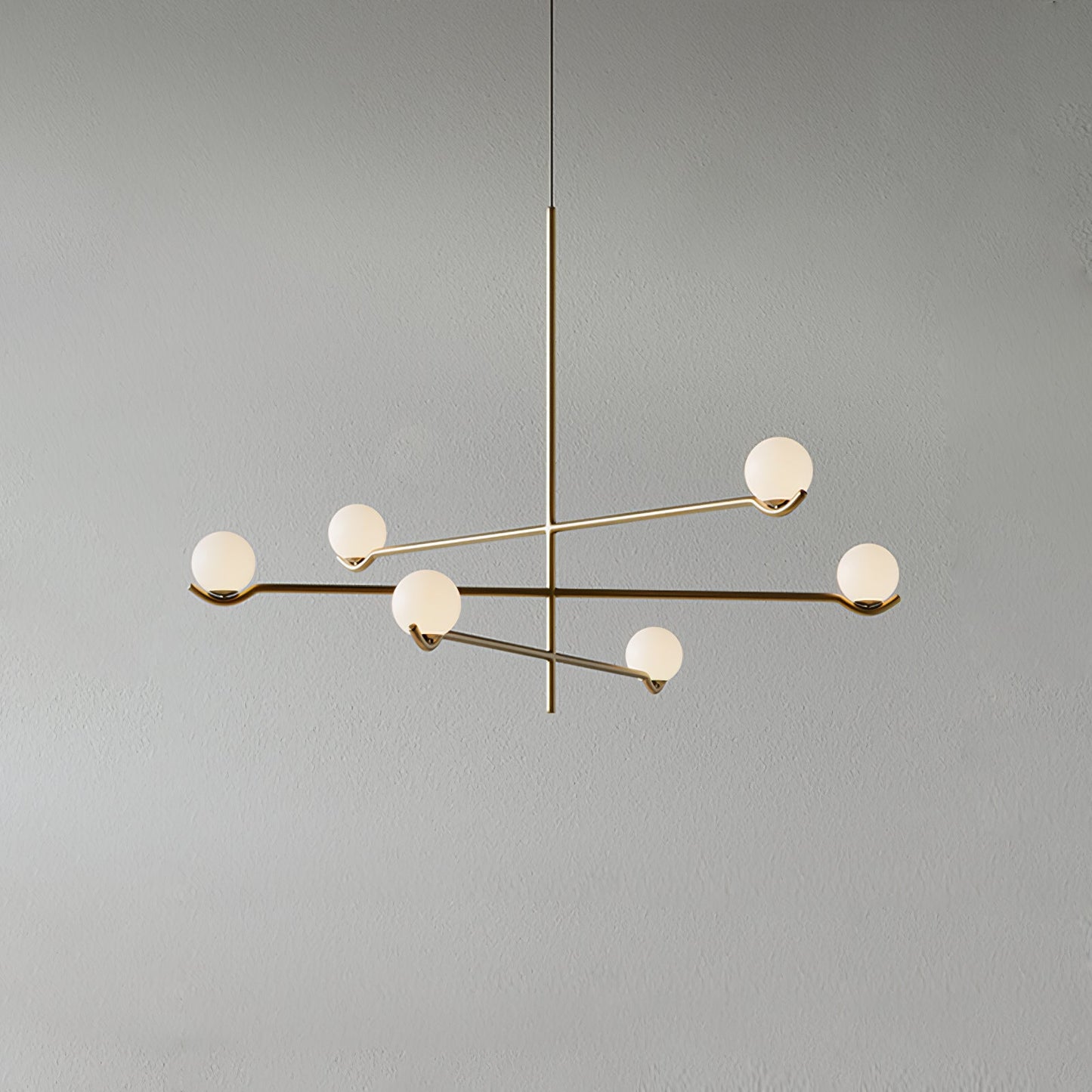 Moderne Pendelleuchte Mit Mehreren Kugeln